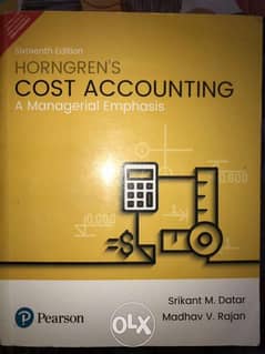 COST ACCOUNTING A managerial emphasis 0