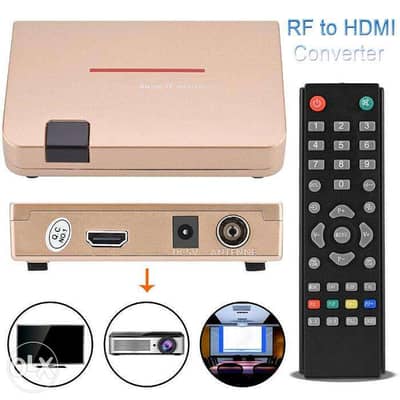 HDMI TV box FSC8010 - RF to HDMI Converter - محول اشارة الي HDMI 0