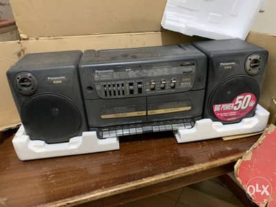 Vintage Cassette Tape Player Panasonic RX-CT810 Cassette Player Record 1