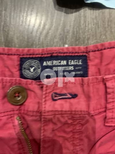 2 shorts american eagle jeans size large 0