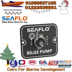 SEAFLO Bilge Pump 3 Way Switch Panel (Manual) 12 V 24 V W/Automatic Of 0