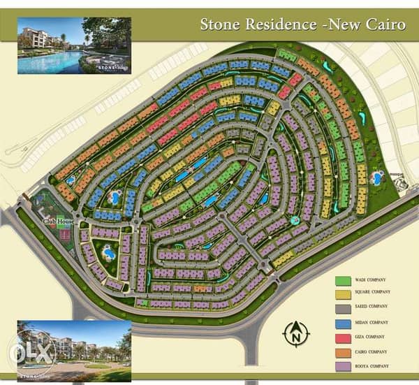 Stone residence compound - شقق و دوبلكس للبيع - 147046154