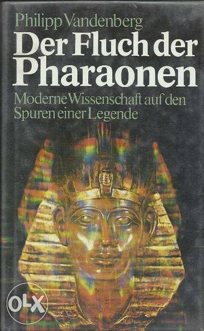 German books - Der Fluch der Pharaonen by Philip Vandenberg 0