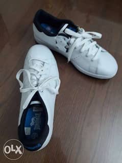 حذاء رياضى أبيض جديد مقاس ٤٣ "مستورد انجلترا" ماركة lonsdale أصلى 0