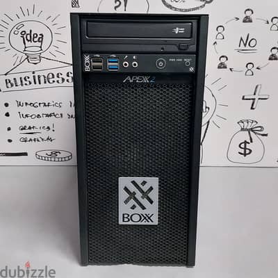 كمبيوتر تاور بووكس TOWER PC BOXX APEXX 4 7901 استعمال خارج 1