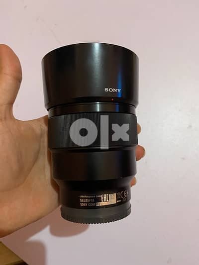 lens sony 85mm F 1.8 2