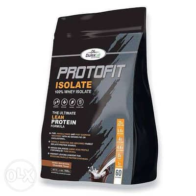 Whey protein isolate 60S - واي بروتين ايزوليت - ( أقرأ الوصف ) 0