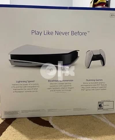 ps5 brand new selected nevaer open  yet 3