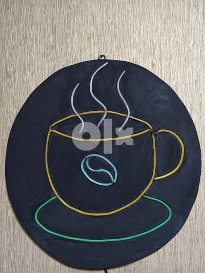 55x55 مقاس neon led coffee ليد نيون على شكل قهوه 3