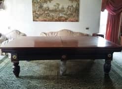 Antique French Billiard Table made in 1950s 0