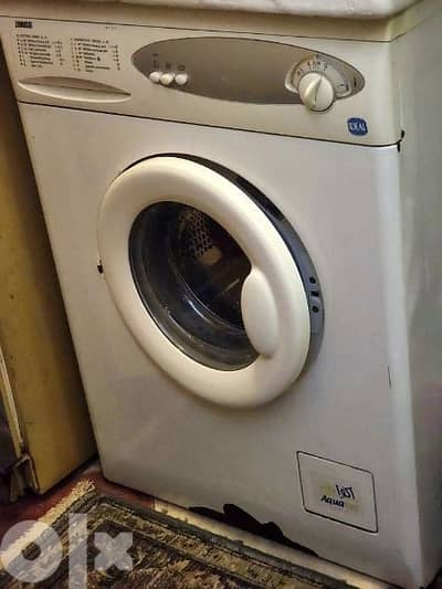 Zanussi Washing Machine Aquatec غسالة ايديال زانوسي اكواتك 1